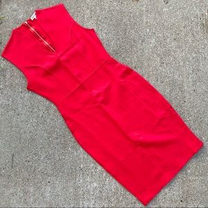 Red Pencil Dress